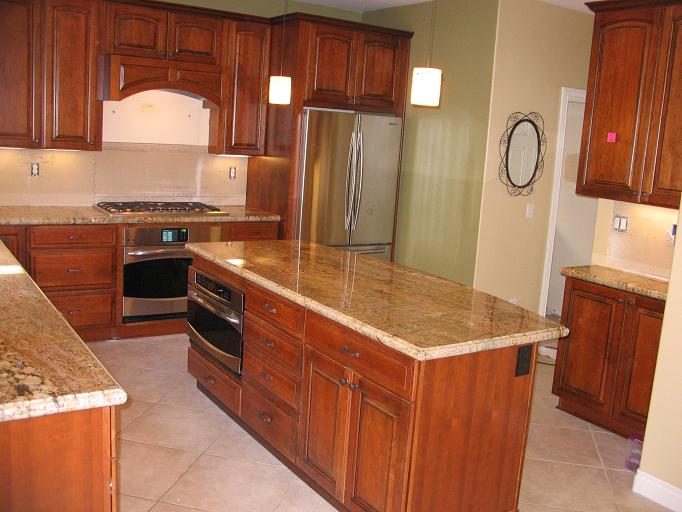 Remodeled Kitchen by Home Solutions