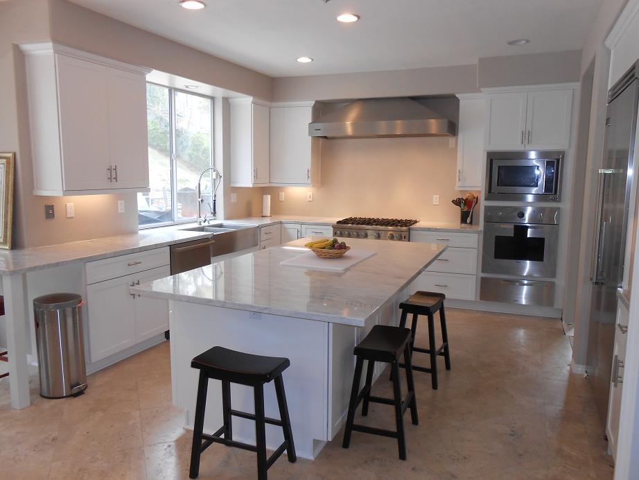 Remodeled Kitchen by Home Solutions